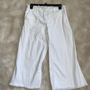 Michael Kors White Jean Culottes